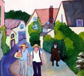 Running to Monets House