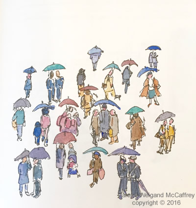 Rainy Day Umbrellas